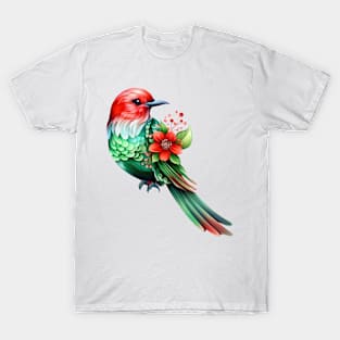 Fairy Christmas Bird T-Shirt